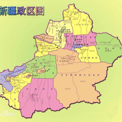 新疆地图最新解析，面积、边界及地理特色