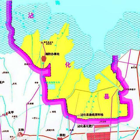 沾化最新地图详解